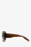 Louis Vuitton Brown Shimmer Square Sunglasses