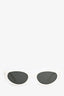 Gentle Monster White Acrylic Cat Eye Sunglasses