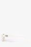 Gentle Monster White Acrylic Cat Eye Sunglasses