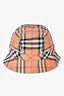 Burberry Brown Tartan Bucket Hat Size S/M