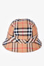Burberry Brown Tartan Bucket Hat Size S/M