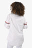 Thom Browne White Striped Button-Down Dress Shirt Size 3