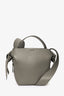Acne Studio Grey Smooth 'Musubi' Bucket Bag