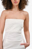 Rick Owens F/W '18 White Strapless Maxi Dress Size 4
