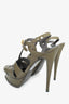 Saint Laurent Green Patent Leather Tribute Heels Size 40