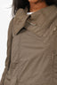 Rick Owens Olive Cotton Biker Jacket Size 6