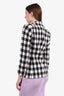 Veronica Beard Black/White Plaid Blazer Size 2