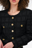 Moschino Cheap and Chic Black Blazer + Skirt Set Size 10 US