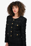 Moschino Cheap and Chic Black Blazer + Skirt Set Size 10 US
