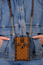Louis Vuitton 2019 Monogram Reverse Pochette Trunk Crossbody with Strap