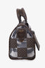 Louis Vuitton 2022 Monogram Chess Canvas and PVC Keepall Bandoulière 25 with Strap