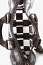 Louis Vuitton 2022 Monogram Chess Canvas and PVC Keepall Bandoulière 25 with Strap