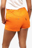 Louis Vuitton Orange Denim Short Size 36