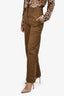 Prada Brown Straight Leg Pants Size 36