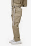 Sacai Green Cotton Belted Tapered Pants Size 1