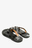 Isabel Marant Black/Gold Stud Sandals Size 39