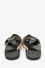 Isabel Marant Black/Gold Stud Sandals Size 39