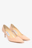 Jimmy Choo Nude Patent Pumps Size 37