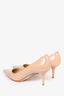 Jimmy Choo Nude Patent Pumps Size 37