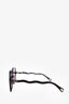 Chloe Black Frame Square Sunglasses