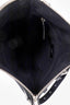 Saint Laurent Black Leather/ Canvas Medium ID Flat Messenger Bag