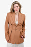 A.L.C. Terracotta Lace-Up Blazer Size 6