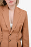 A.L.C. Terracotta Lace-Up Blazer Size 6