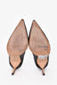 Manolo Blahnik Metallic Pointed Heels Size 39.5