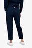 Thom Browne Navy Drawstring Sweatpants Size 36