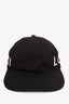 Gucci Black Canvas 'Loved' Embroidered Baseball Cap Size M