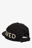 Gucci Black Canvas 'Loved' Embroidered Baseball Cap Size M