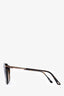 Tom Ford Brown Tortoiseshell Cat Eye Sunglasses