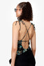 Ulla Johnson Black Floral Print One-piece Swimsuit Size M