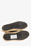 Golden Goose Black Sequin Distressed Superstar Sneakers Size 37