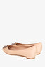 Manolo Blahnik Pink Satin Hangisi Flats Size 38