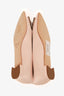 Manolo Blahnik Pink Satin Hangisi Flats Size 38