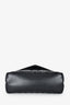 Saint Laurent Black Leather Chevron Small 'Lou Lou' Crossbody BHW