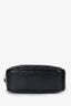 Saint Laurent Black Leather Chevron Tassel Lou Belt Bag