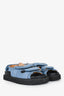 Isabel Marant Blue Denim Padded Dad Sandals Size 38