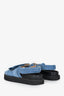 Isabel Marant Blue Denim Padded Dad Sandals Size 38