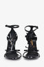 Saint Laurent Black Patent Leather 'Cassandra' Heels Size 35.5