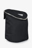Prada Black Nylon Zip Pouch with Mini Pouch + Canvas Strap