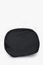 Prada Black Nylon Zip Pouch with Mini Pouch + Canvas Strap