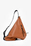 Loewe Brown Leather Anton Large Sling Bag