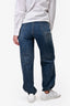 Drae Blue Barrel Leg Denim Jeans Size 27
