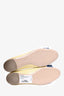 Salvatore Ferragamo Yellow/Blue Patent Leather Ballerina Flats Size 5.5