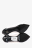 Nicholas Kirkwood Black Patent/PVC Pointed Toe Heels Size 38