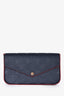 Louis Vuitton 2018 Navy Empriente Leather Felicie Pochette Crossbody
