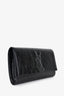 Saint Laurent Black Patent Leather Belle De Jour Clutch