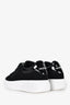 Valentino Black Suede Leather Fresia Sneakers Size 7